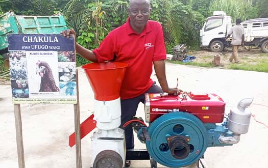 flat die poultry feed pellet machine